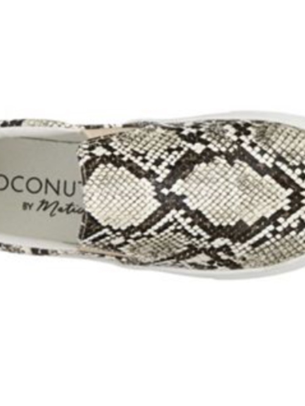 Coconuts By Matise (7.5) Snakeskin Sneaker